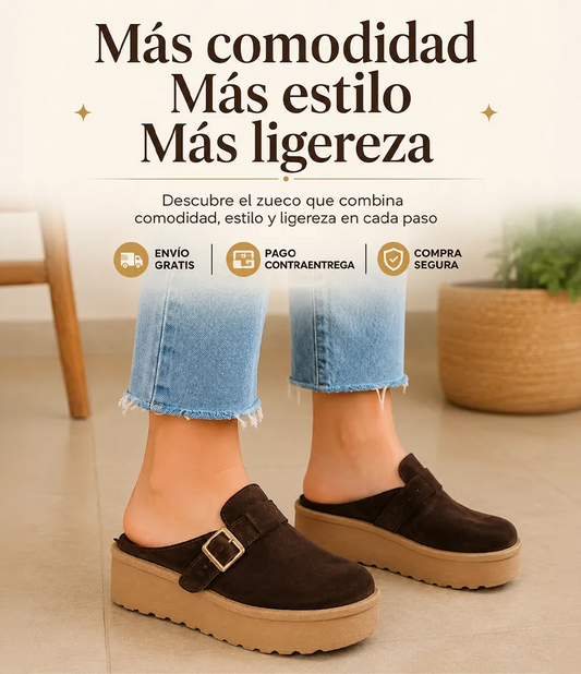 Zapatos Zuecos extra cómodos y ligeros✨👣