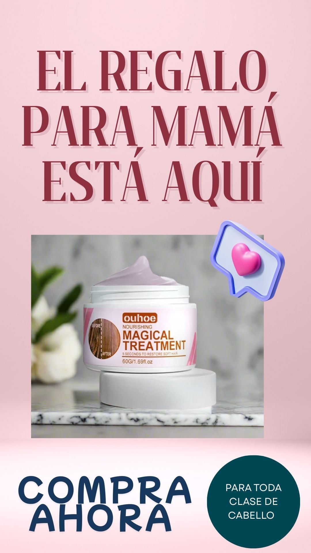 👸🏼KERATINA MÁGICA TRATAMIENTO ALISADOR 2X1  GARANTIZADO🌸👩🏻🦰