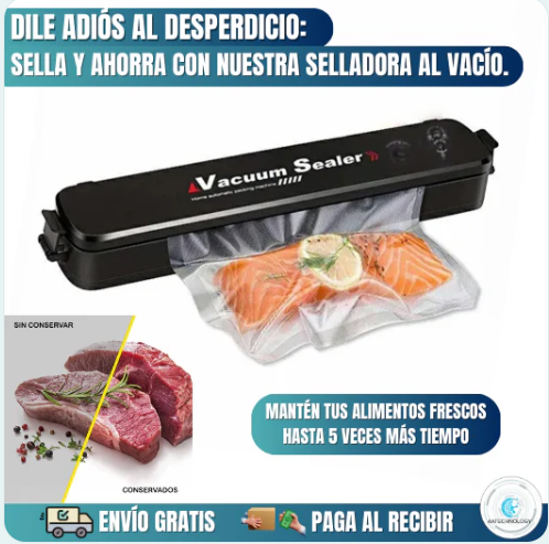 🍀BlackVac™ MASTER SELLADORA AL VACIO⭐️⭐️⭐️⭐️⭐️