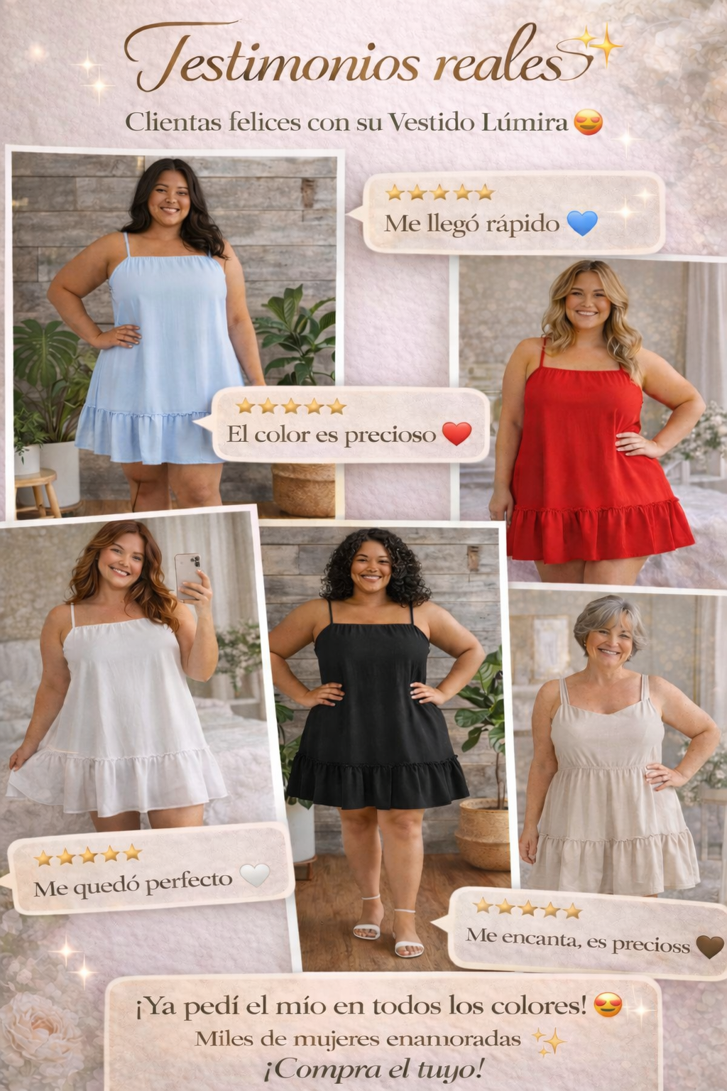 💎✨Vestido Lúmira frescura🌊 top coleccion 2026👗