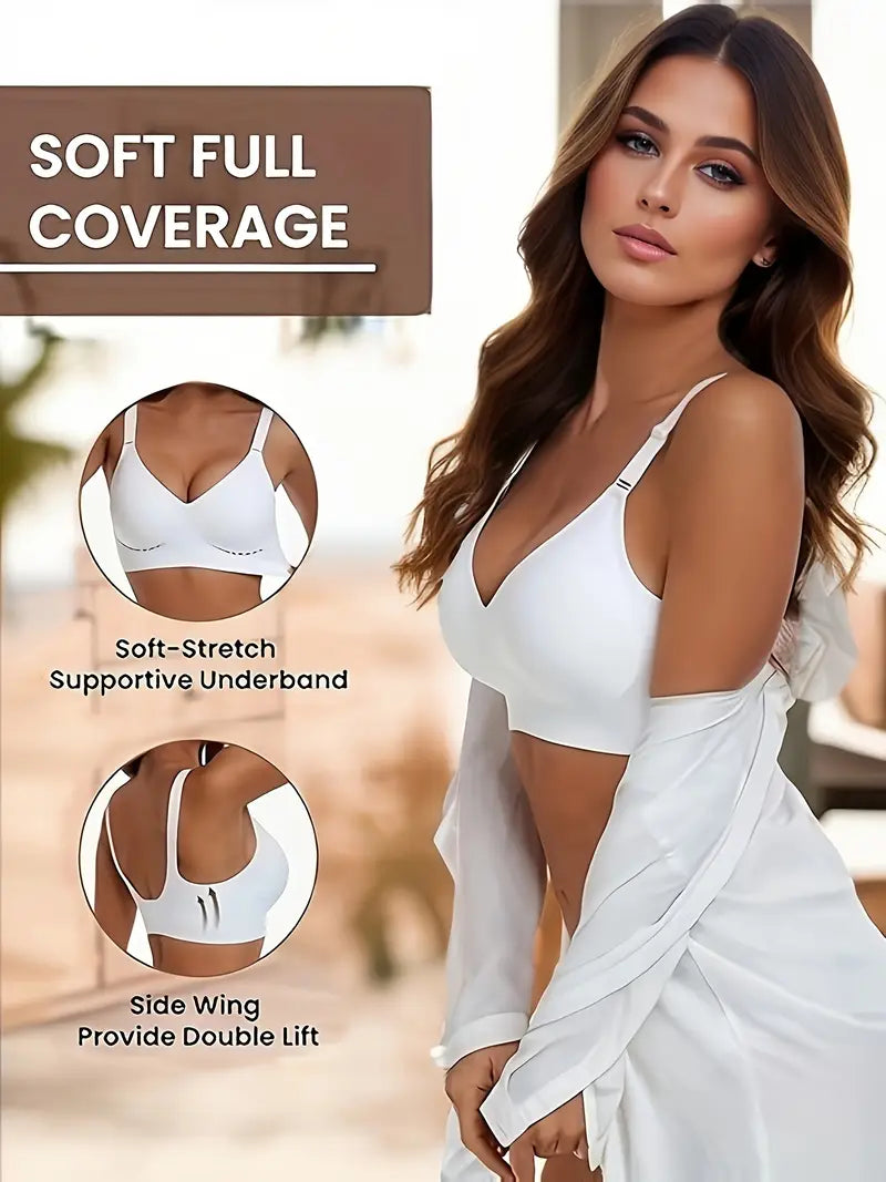 ✨BRASIER SIN COSTURAS👯♂️COMODIDAD TOTAL Y SOPORTE PERFECTO✨