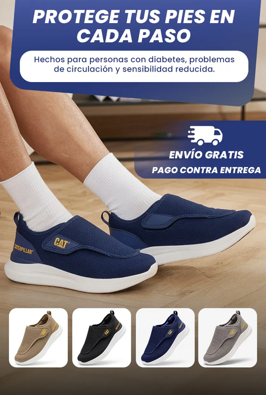 👟Zapatos Caterpillar🚜 Esencial para diabéticos👣