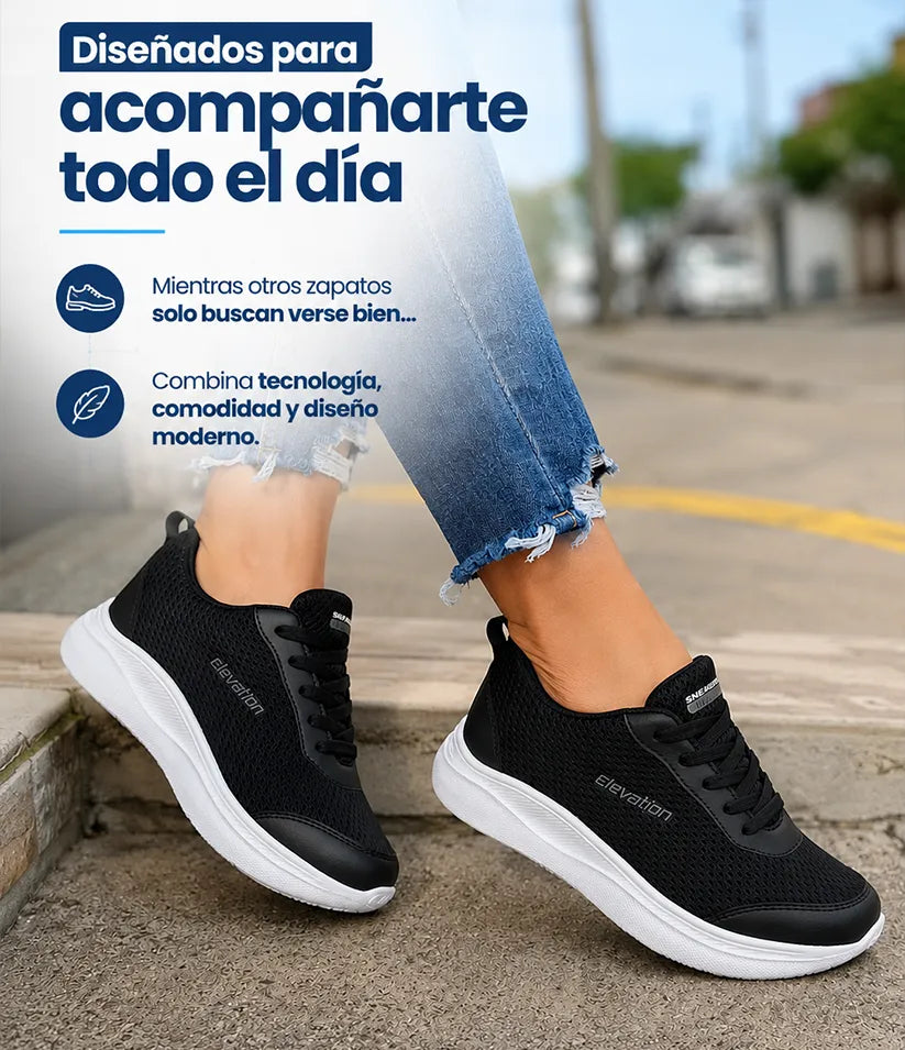 ✨Zapatos Sneakers Elevation👟 Ultraligeros y cómodos👣
