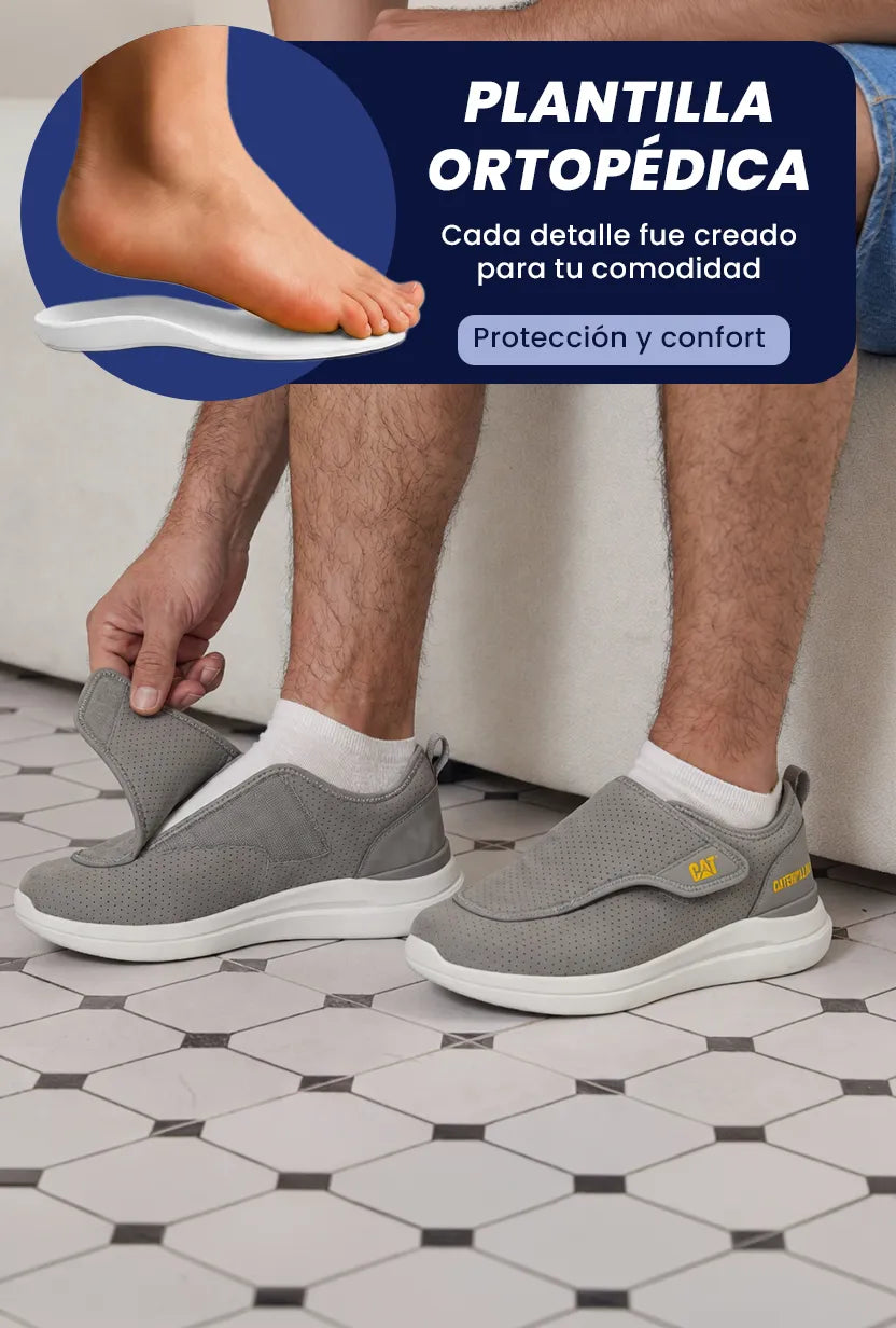 👟Zapatos Caterpillar🚜 Esencial para diabéticos👣