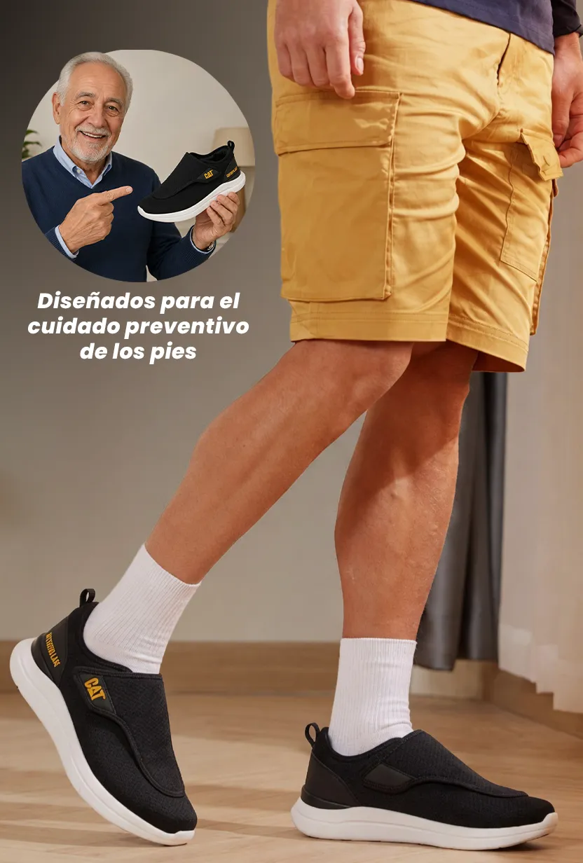 👟Zapatos Caterpillar🚜 Esencial para diabéticos👣