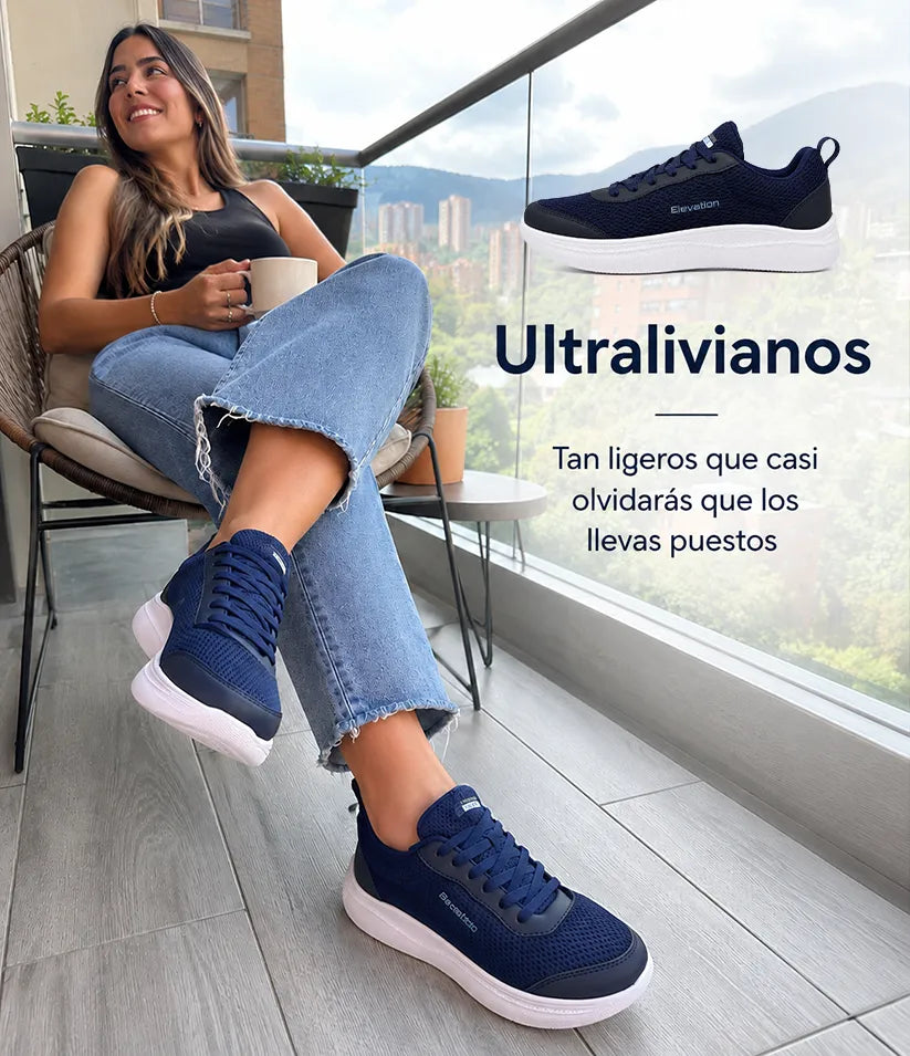 ✨Zapatos Sneakers Elevation👟 Ultraligeros y cómodos👣