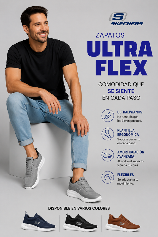✨Tenis Skechers Ultra Flex referencia confort👣