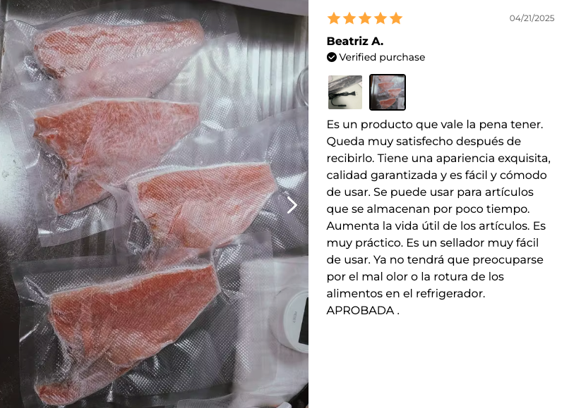 🍀BlackVac™ MASTER SELLADORA AL VACIO⭐️⭐️⭐️⭐️⭐️