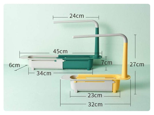 ¡¡¡ORGANIZADOR DE LAVAPLATOS  AJUSTABLE 360°🚿💯!!!