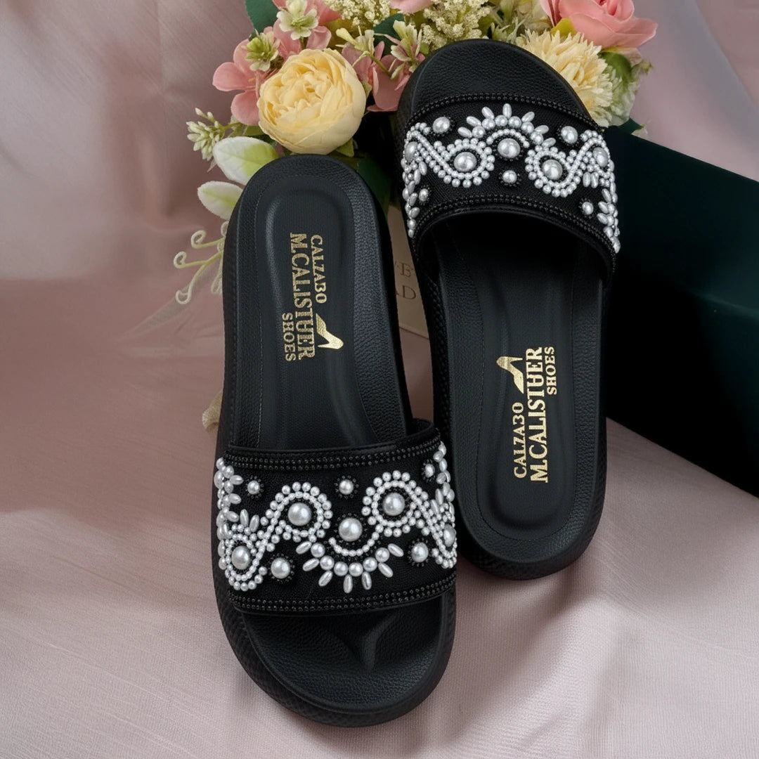 ✨Exclusiva Sandalias Perla Signature ⚡️💕tendencia 2026🌟👡
