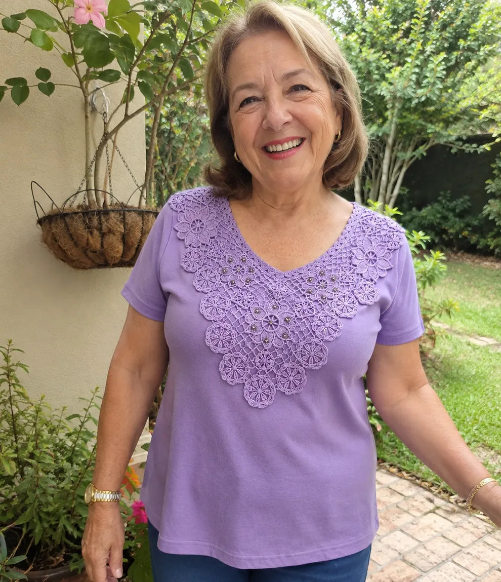 👚Blusa señorial de tela ligera y liviana✨