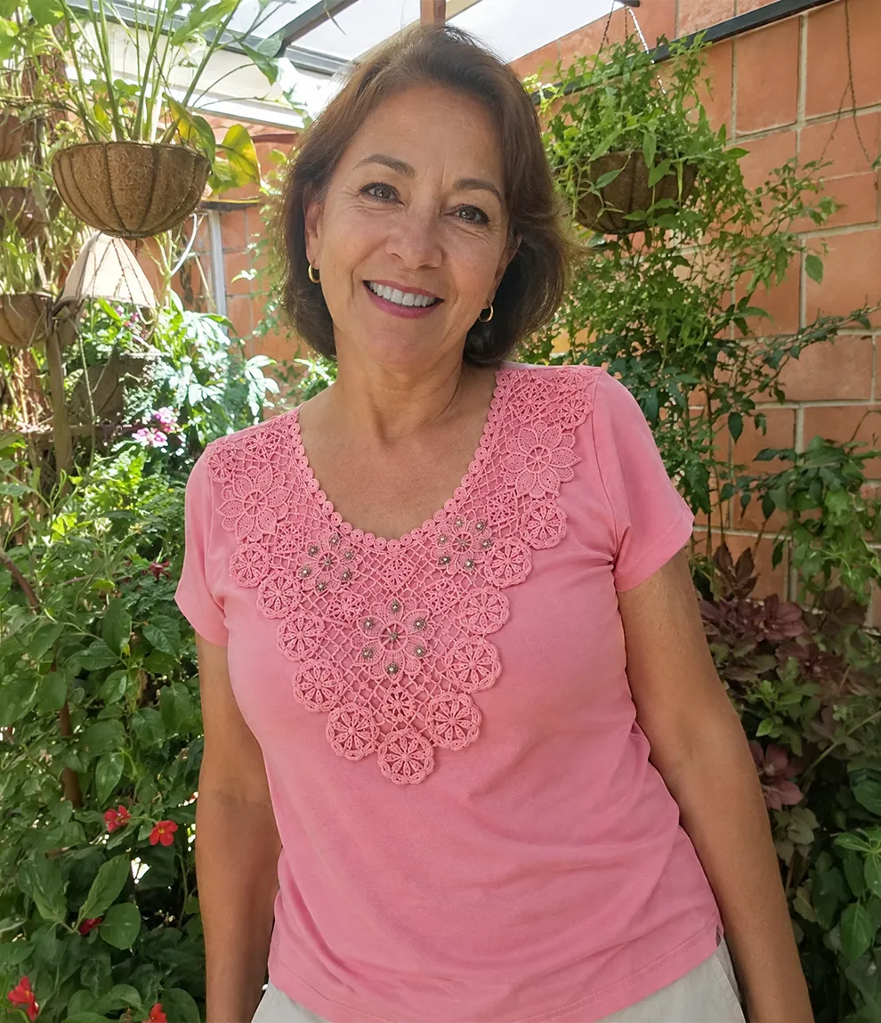 👚Blusa señorial de tela ligera y liviana✨