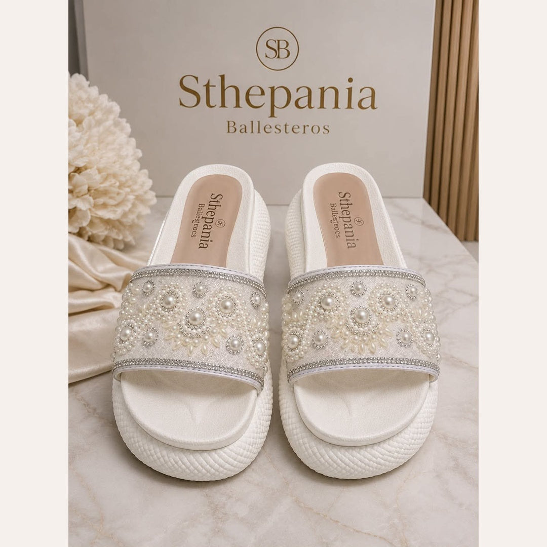 ✨Exclusiva Sandalias Perla Signature ⚡️💕tendencia 2026🌟👡